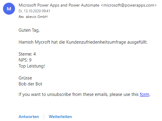 Mail Vorschau NPS 2