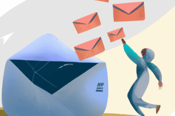 E-Mails getting forwarded, digital art