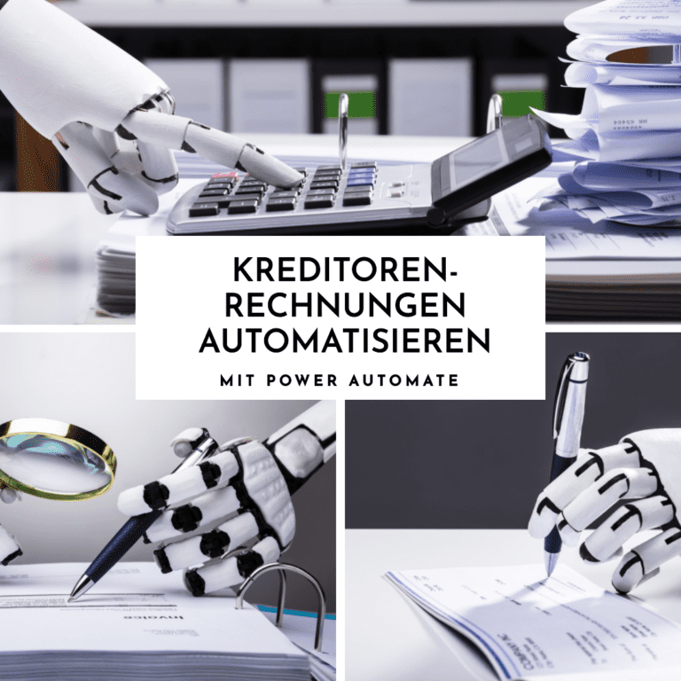 The image should show the seamless flow from invoice capture to storage in the SharePoint document library and automatic filling of metadata. The image should highlight the efficiency gains and time savings